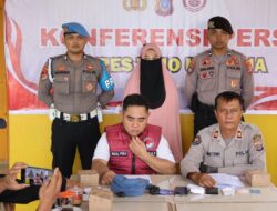 Polres Touna Tangkap IRT di Ratolindo Diduga Pengedar Narkoba, Sita 51 Gram Sabu