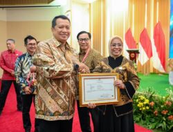 Proyek Perubahan Sekdaprov Sulteng Raih Dua Penghargaan Nasional di Proper Expo LAN RI 2025