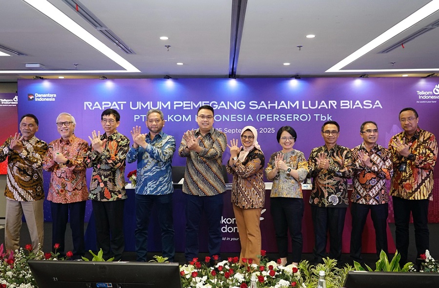 RUPSLB Telkom 2025 Tetapkan Perubahan Pengurus Perseroan, Ini Daftarnya