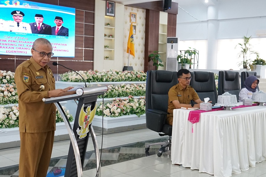 Rakor TP3S  Donggala Targetkan Penurunan Stunting Hingga 18,8 Persen di 2025