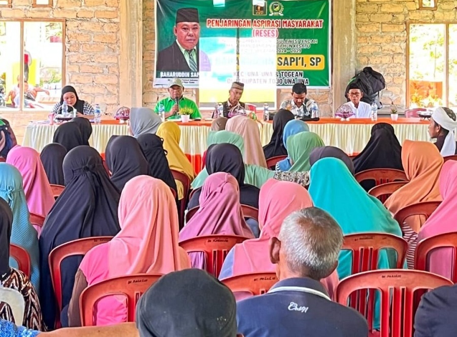 Reses Baharuddin Sapi’i di Touna, Warga Desak Pembangunan Infrastruktur Jalan dan Akses Layanan Kesehatan