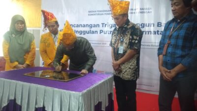 SD Putra Kaili Permata Bangsa dan SMPN 19 Palu Jadi Piloting Trigatra Bangun Bahasa di Sulteng