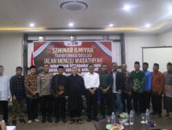 Seminar Transformasi Ideologi Islam Menuju Wasathiyah, Wabup Poso Tekankan Pentingnya Moderasi