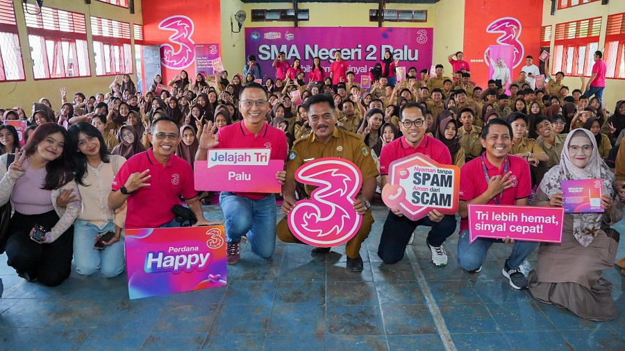 Tri Hadirkan Akses Internet ke Sekolah di Sulawesi, Dukung Generasi Muda Belajar dan Berkembang di Era Digital