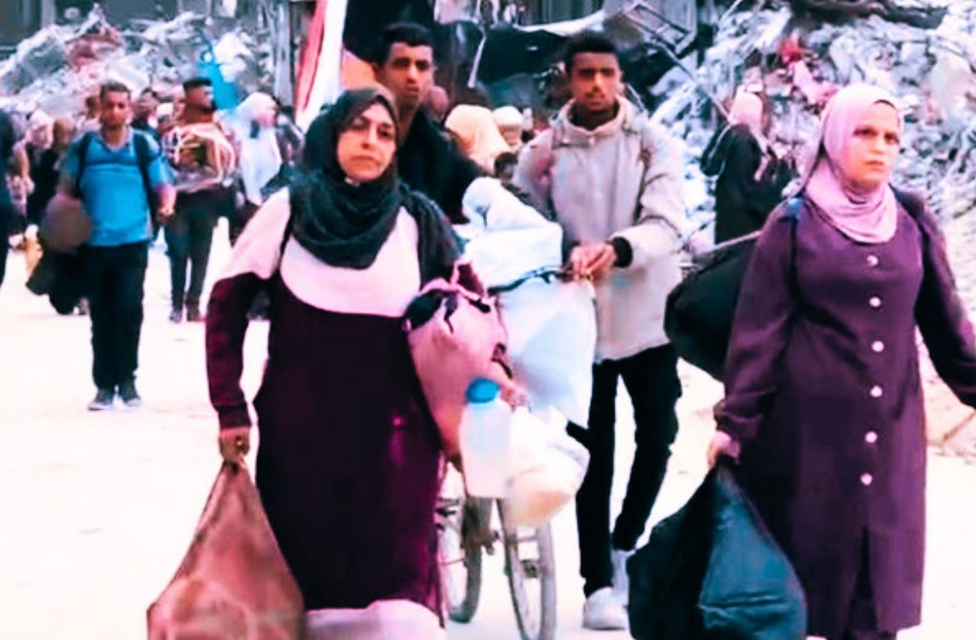 Warga Gaza Dipaksa Pergi ke Kawasan Tak Layak dan Tak Aman