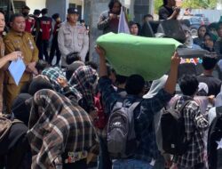 Aliansi Mahasiswa Bungku Tengah Gelar Aksi Tolak Tambang