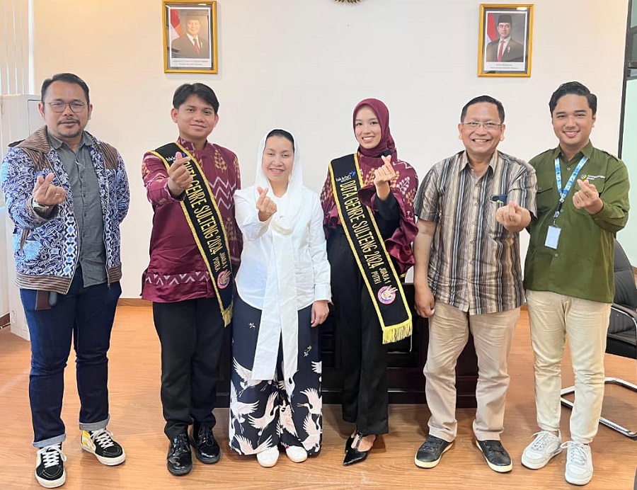 Duta GenRe Sulteng Audiensi ke Wawali Kota Palu, Persiapan AduJak GenRe 2025 di Kepulauan Riau