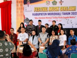 Festival Musik Gerejawi Morowali Meriahkan Kebersamaan