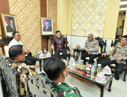 Gubernur Sulteng Sambut Kapolda Baru Irjen Endi Sutendi di Palu