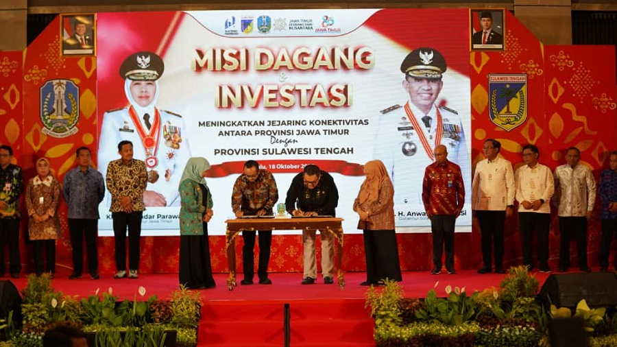 Jatim dan Sulteng Membangun Sinergi Ekonomi Melalui Misi Dagang dan Investasi