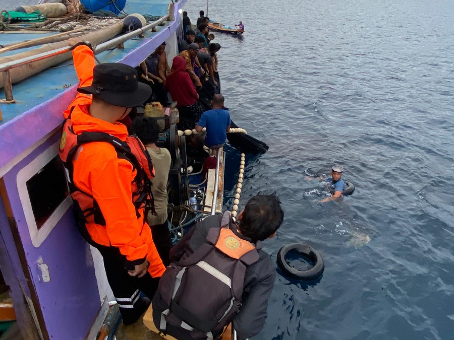 KM Cahaya Sarifa Tenggelam di Perairan Puungkoilu Morowali