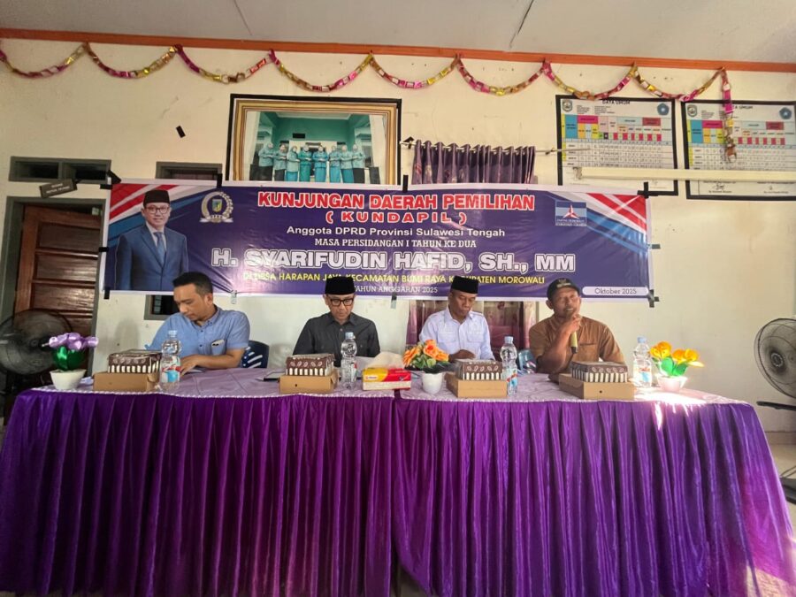 Kundapil Syarifudin Hafid di Harapan Jaya Ini Usulan Kepala Desa