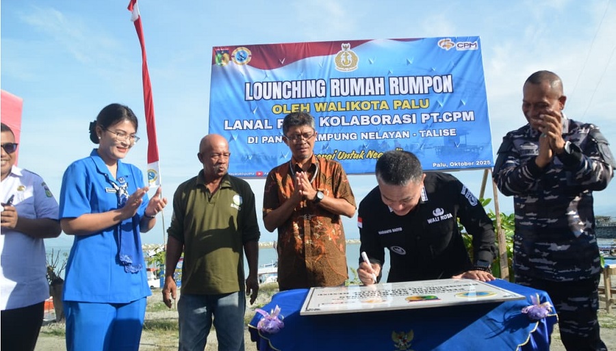 Nelayan Talise Peroleh Bantuan Rumah Rumpon dari CPM