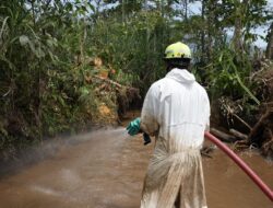 PT Vale Tuntaskan Enam Titik Penanganan Tumpahan Minyak di Towuti