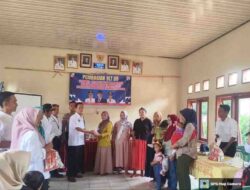 Pemdes Negara Agung Cegah Stunting, Rutin Laksanakan Program PMT