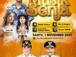 Pemkab Donggala Gelar Festival Musik Senja Besok, Menghadirkan Artis Nasional