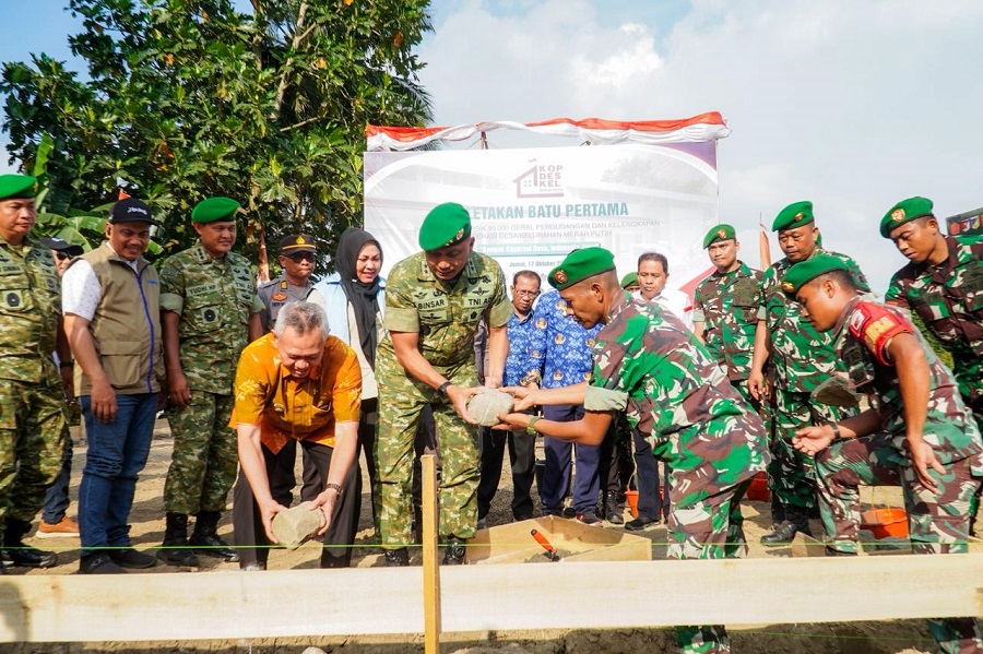 Pemkab Sigi Kolaborasi TNI Mulai Pembangunan Gedung Kopdes Merah Putih di Desa Maku