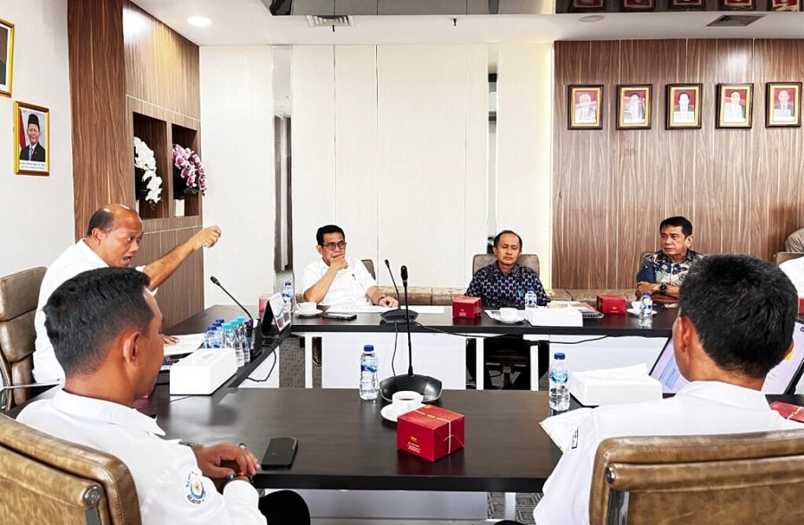 Pengembangan Udang Vaname di Parimo, Bupati Erwin Temui KKP