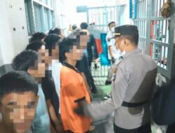 Sidak Malam di Sel Rutan Donggala, Cegah Penyalahgunaan Barang Terlarang