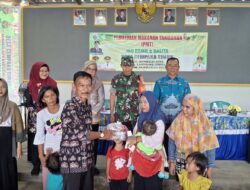 Tekan Stunting, Pemdes Cempaka Timur Lampung Utara Salurkan PMT untuk Ibu Hamil dan Balita