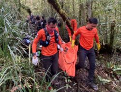 Tim SAR Gabungan Evakuasi Jasad di Gunung Gawalise