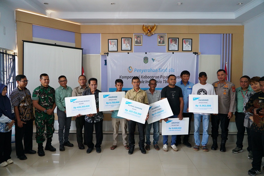 Wujud Tanggung Jawab, PT Vale Perkuat Solusi Pemulihan Dampak Kebocoran Pipa Minyak di Towuti