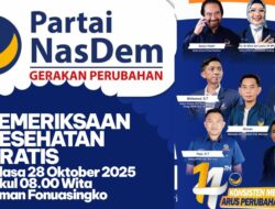 Aksi Kesehatan Gratis NasDem di Morowali