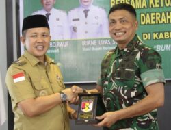 Pangdam XXIII/Palaka Wira Disambut Hangat Pemerintah Daerah
