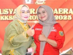 Wabup Morowali Tampil Anggun dalam Balutan Baju Adat Sulsel