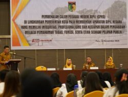 118 CPNS Pemkot Palu 2025 Ikuti Pembekalan Profesionalisme ASN
