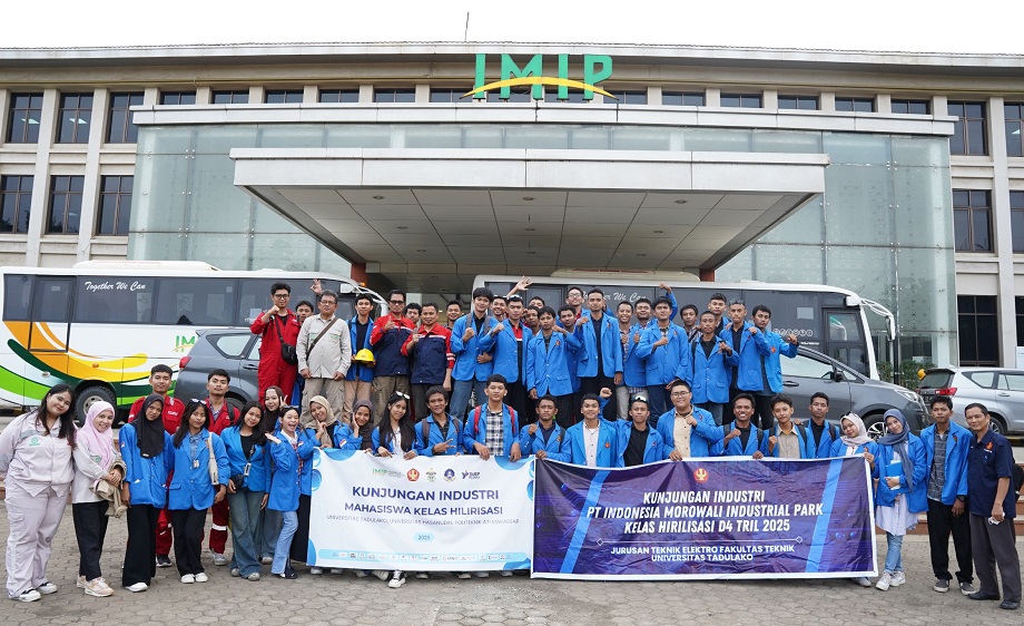 150 Mahasiswa Untad Penerima Beasiswa IMIP Belajar Hilirisasi Industri