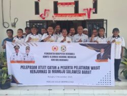 Atlet Catur Morowali Siap Harumkan Nama Daerah di Kejurnas, Dilepas Sekda Yusman Mahbub