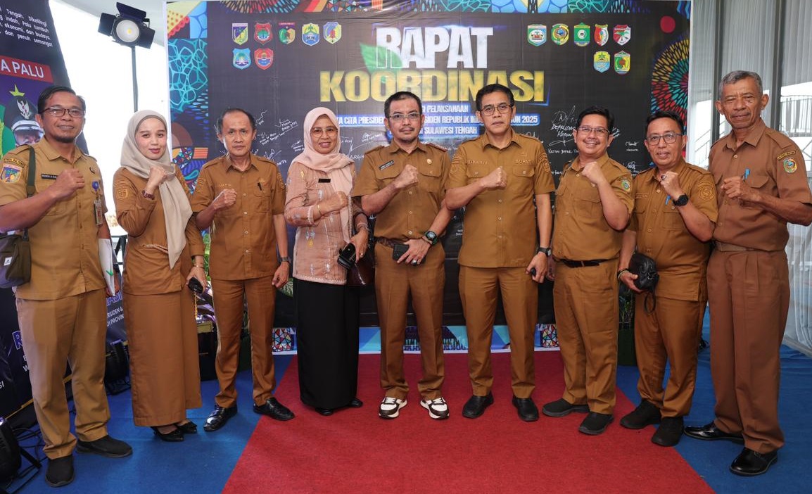 Bupati Parigi Moutong Paparkan Capaian dan Tantangan Astacita Nasional di Rakor Sulteng