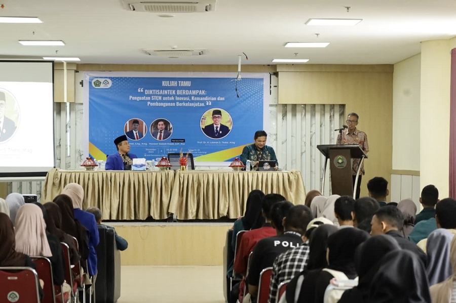 Fakultas Saintek UIN Datokarama Libatkan LLDikti Bahas Penguatan STEM