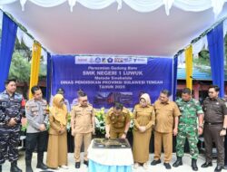 Gedung Baru SMKN 1 Luwuk Diresmikan Gubernur Sulteng Pascaterbakar 2021