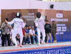 Kejurnas Anggar 2025 di Palu, Ajang Seleksi Menuju Kejuaraan Asia 2026