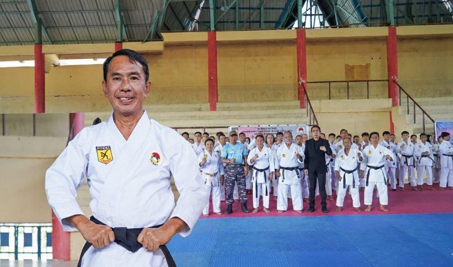 Ketua INKAI Sulteng Harap Gashuku Perkuat Semangat Pembinaan Karate