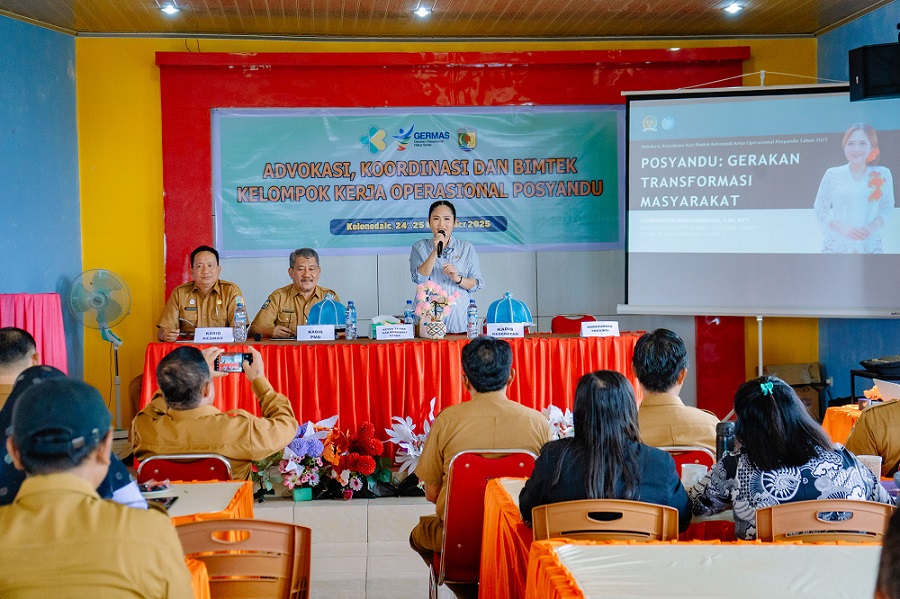 Ketua TP-PKK Morut Febriyanthi Dorong Kader Jadi Garda Transformasi Kesehatan Desa