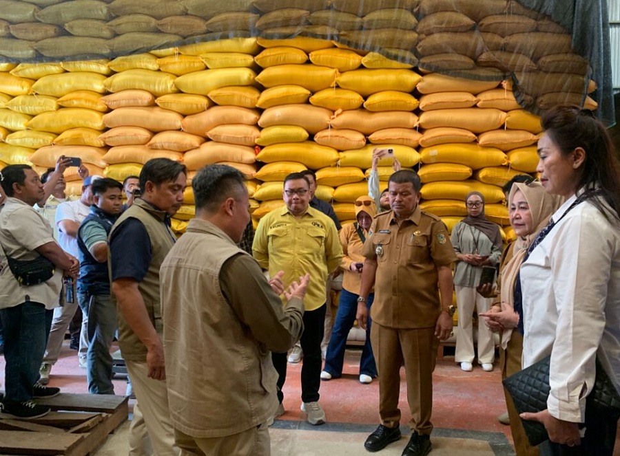 Kualitas Beras Bantuan Pangan di Parimo Dicek Badan Pangan Nasional