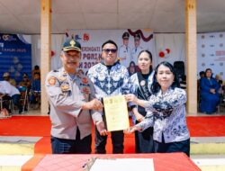 PGRI Morowali Utara – Polres Teken MoU Perlindungan Hukum Guru