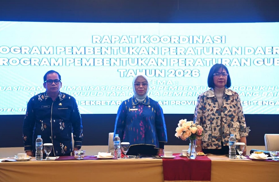 Sekdaprov Sulteng Tekankan Rancangan Produk Hukum Daerah Sinkron Penganggaran
