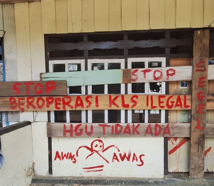 Sempat Dibuka, Kantor PT KLS di Morowali Utara Kembali Disegel Warga