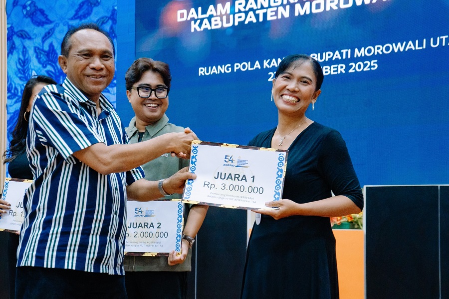 Sermiati Nggasi dari UPT P2KT Magasi PSC 119 Juara 1 Korpri Idol Morowali Utara