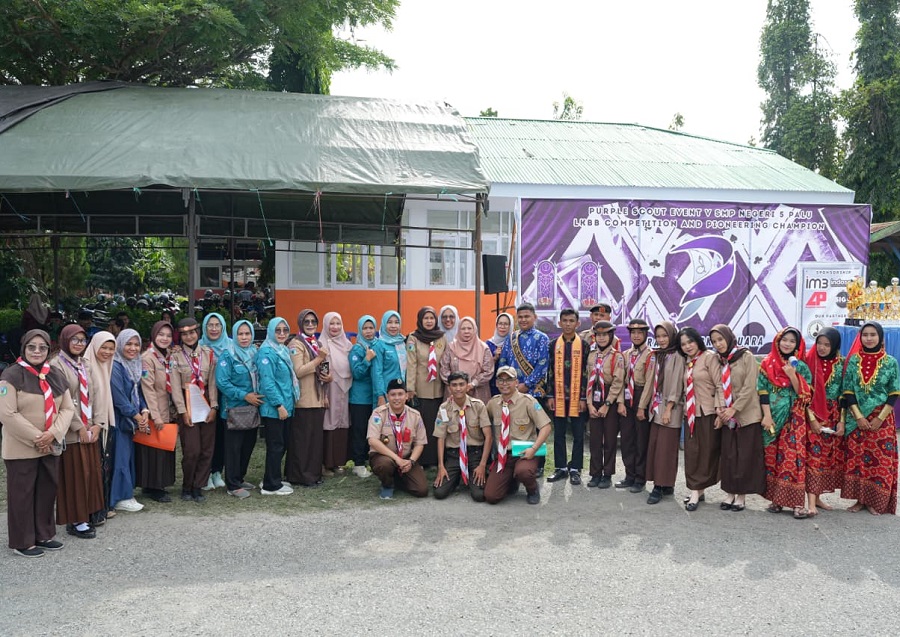 Wagub Sulteng Menghadiri Giat Gudep Pramuka Kota Palu di SMPN 5 Palu