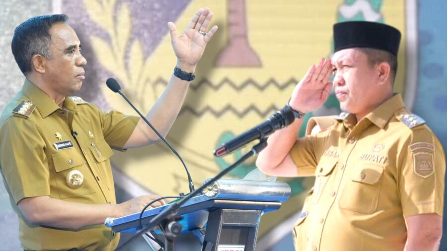 gubernur anwar hafid puji bupati morowali terkait angka kemiskinan
