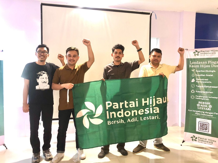 Aulia Hakim Terpilih Jadi Ketua DPW  Partai Hijau Indonesia Sulteng