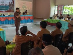 Belasan Kades dan BPD di Galang Hadiri Sosialisasi Hukum Hari Anti korupsi Sedunia