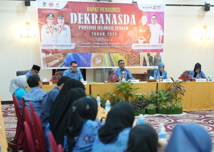 Dekranasda Sulteng Perlu Perubahan Pola Kerja, Tak Terjebak Seremonial