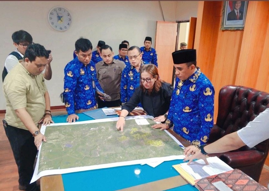 Gubernur Datangi Satgas PKA Sulteng, Tanyakan Kasus Bank Tanah di Wilayah Lore Bersaudara