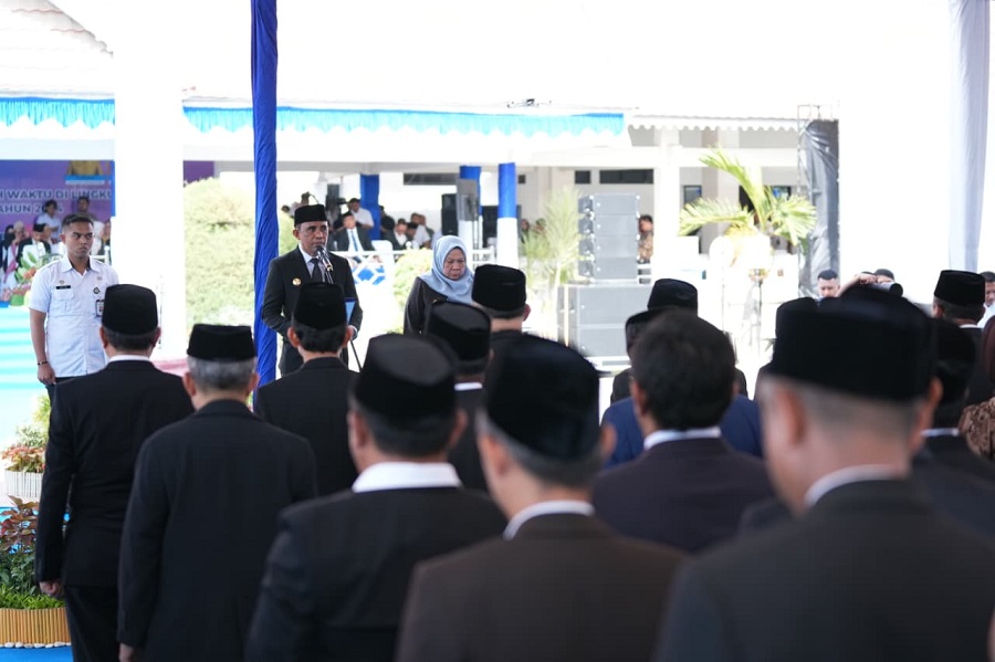 Gubernur Sulteng Melantik 36 Pejabat Eselon II dan 3.230 PPPK Paruh Waktu